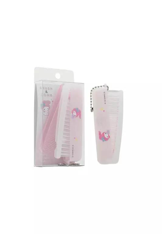 Sanrio Melody Folding Hair Brush & Comb (1pc) 1piece