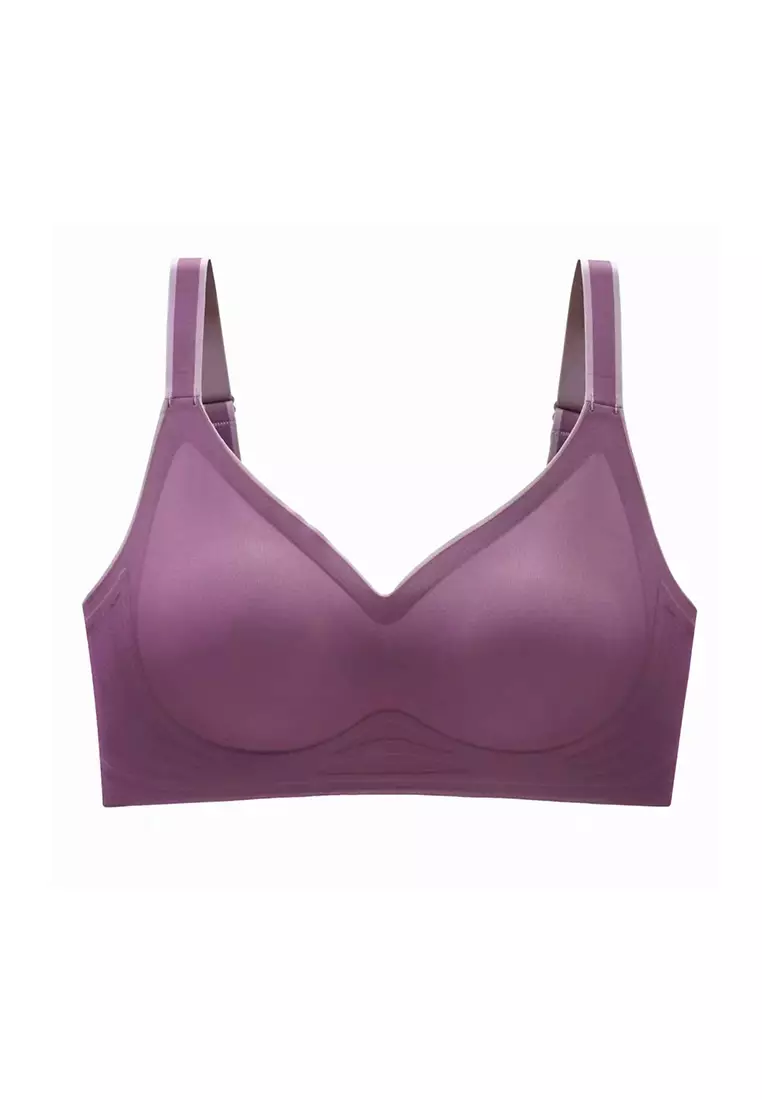 Tommy Hilfiger Seamless Contrast Bralette - Luminous Lilac