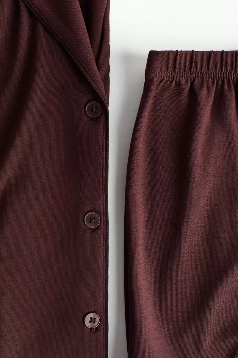 Viscose-blend pyjamas