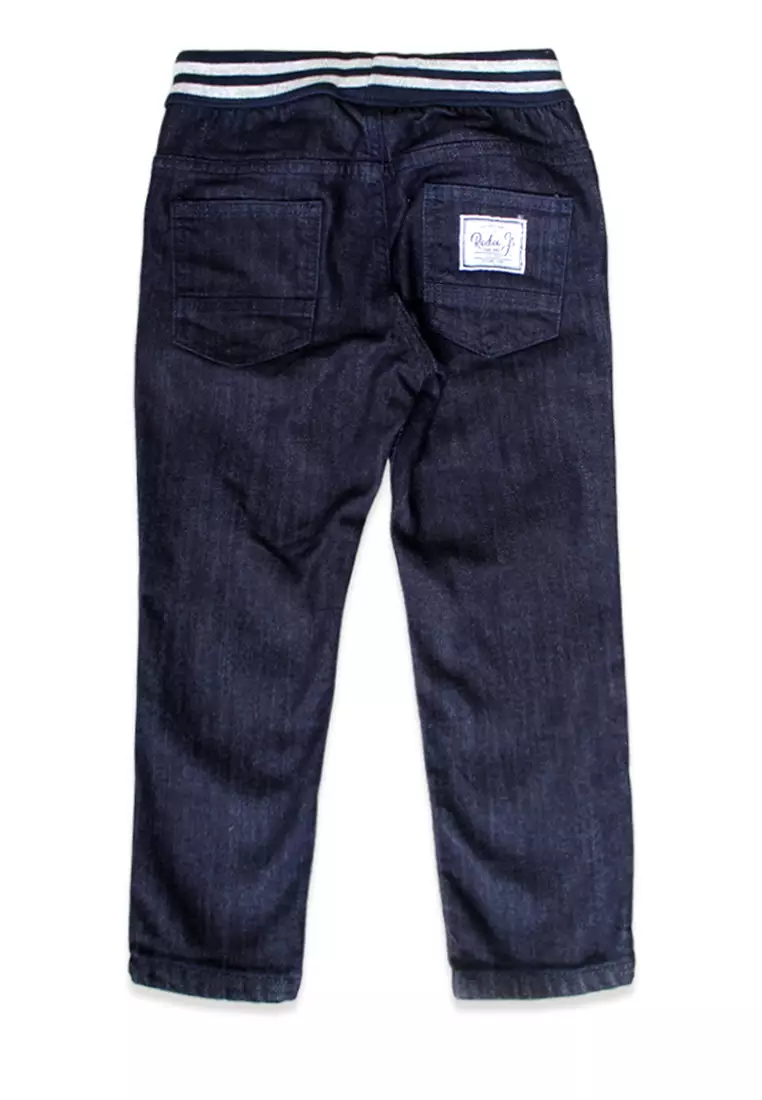 Jeans/ Celana Panjang Anak Laki Navy / Rodeo Junior Denim Pants Casual