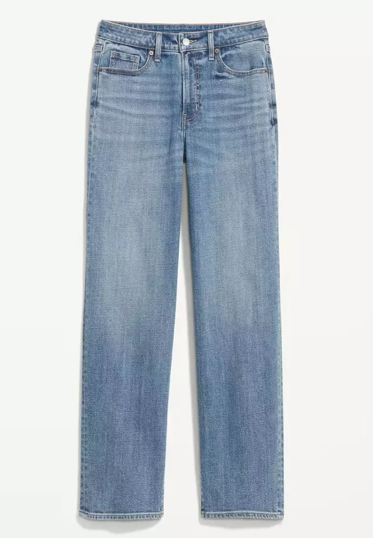 High-Waisted Og Loose Jeans For Women