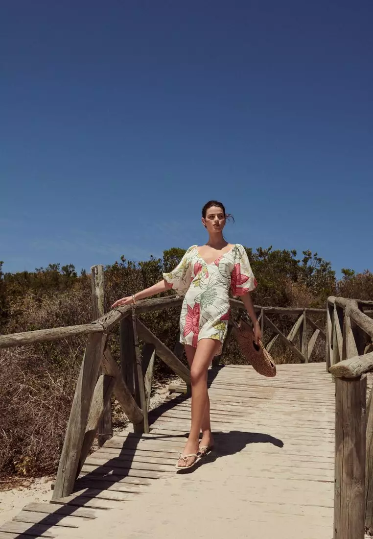 Puff Sleeve Playsuit