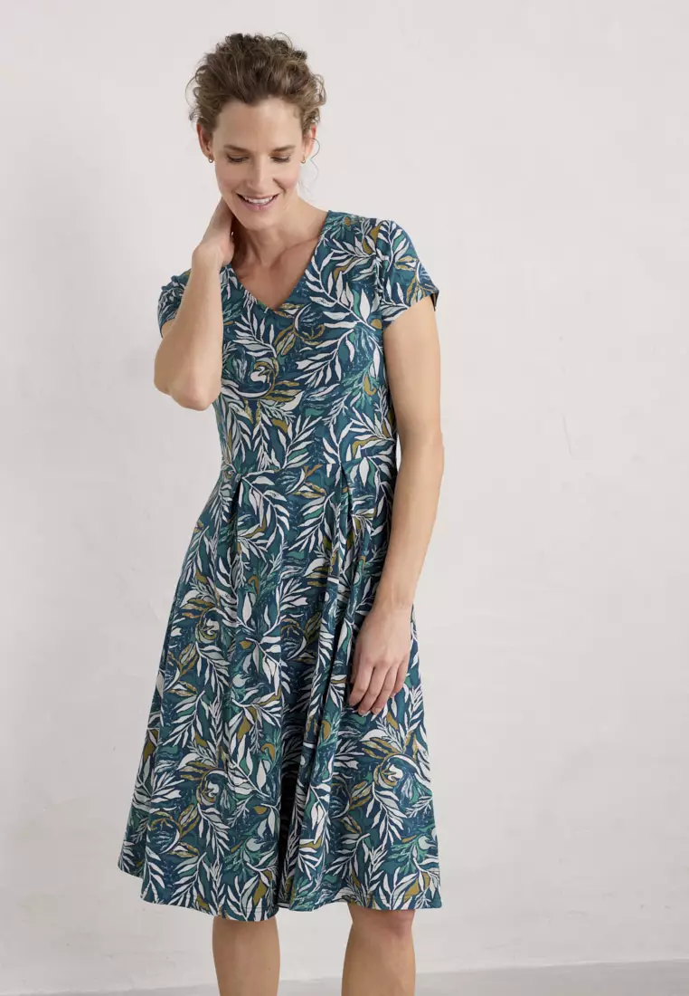 Buy Seasalt Cornwall Seasalt Cornwall Petite Teal Pier View Dress 2024 ...