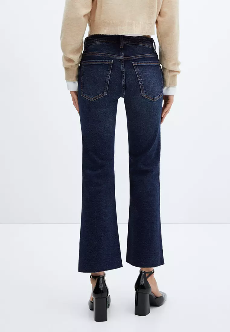 GUESS Eco Adeline Floral High-Rise Flare Jeans