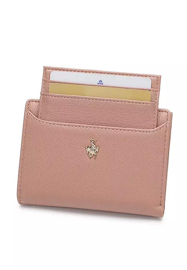 Women's 2 in 1 Purse/Wallet With Coin Compartment - Pink