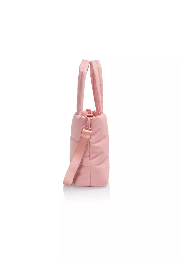 The Puffer Tote Bag - Rose