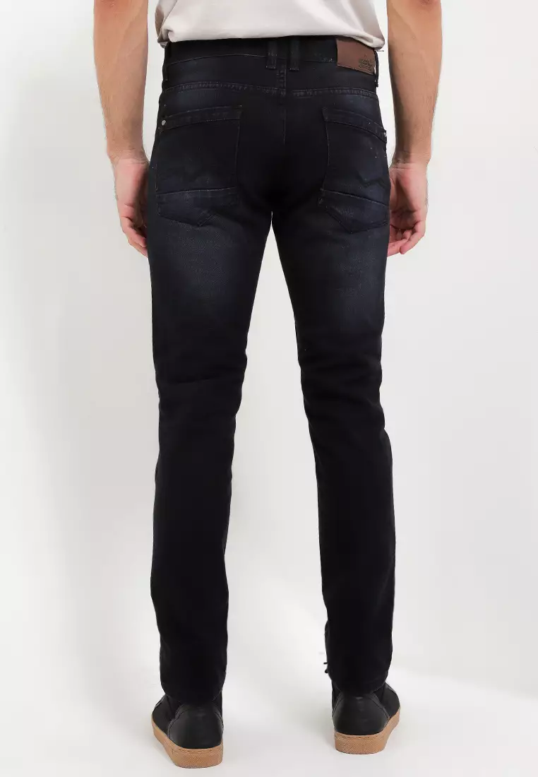 CDL Celana Panjang Denim Straight Slim