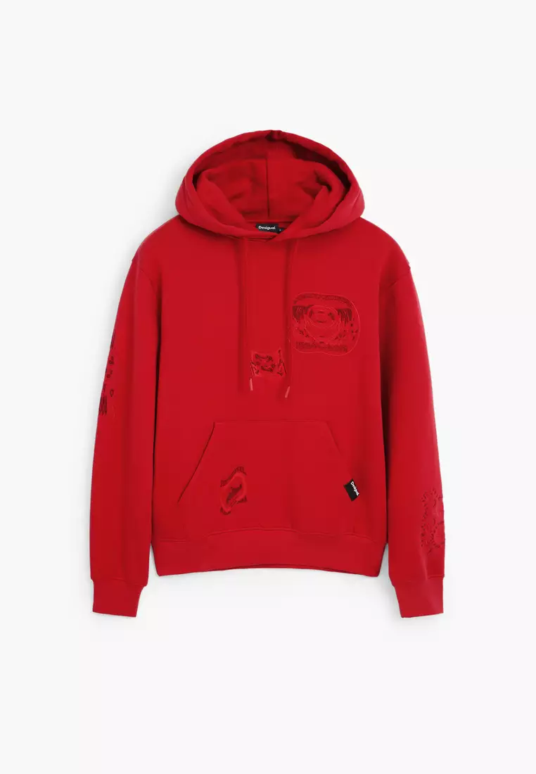 Tiger Embroidered Sweatshirt
