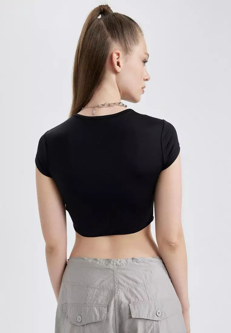 Fitted Garter T-Shirt