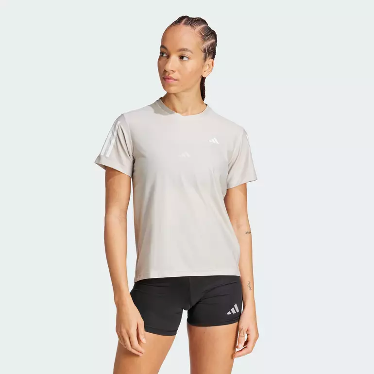 adidas Running Own The Run Tee Women Grey JD6427