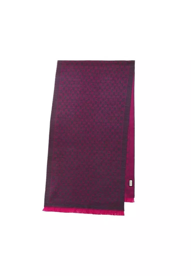 Gucci Gucci Wool Gg Jacquard Scarf 2023 Buy Gucci Online ZALORA