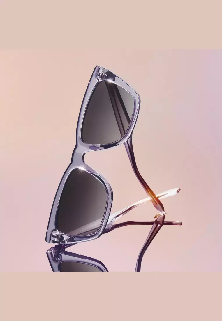 Call The Shots Sunglasses - Sweet Pea/Smoke