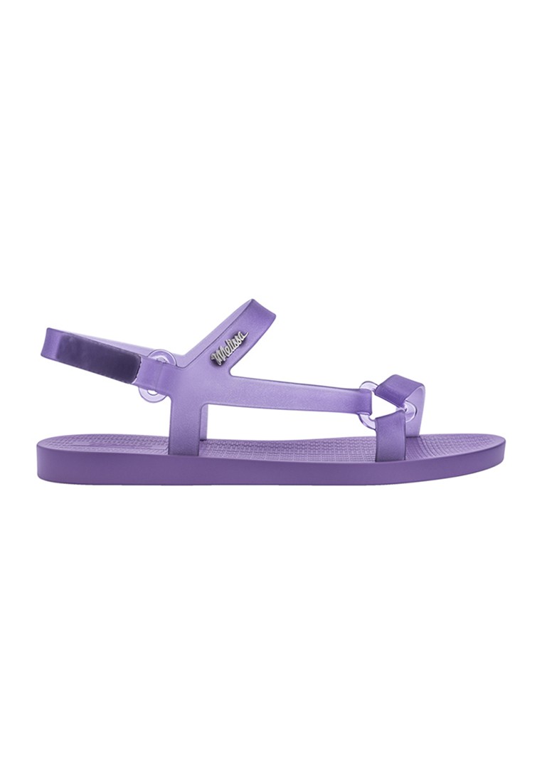 Melissa Sun Downtown Women Shoe - Sandals ( Lilac/Clear Lilac )