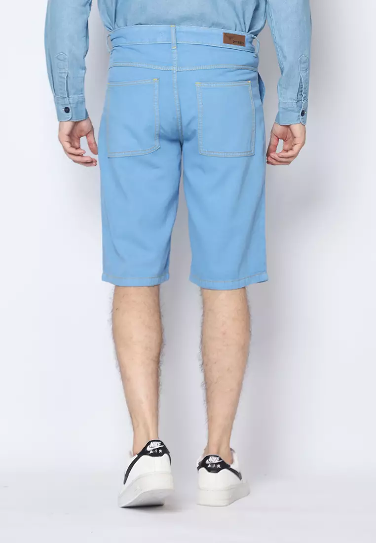 Celana Pendek Skena Pria Denim Chambay 162404