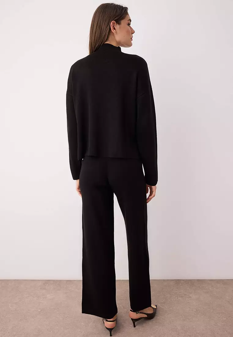 Knitted Sweater and Pants Set