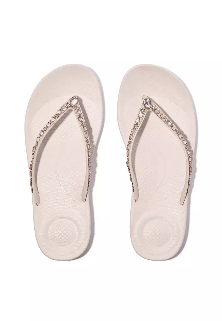 Iqushion Multi-crystal Ergonomic Flip-flops