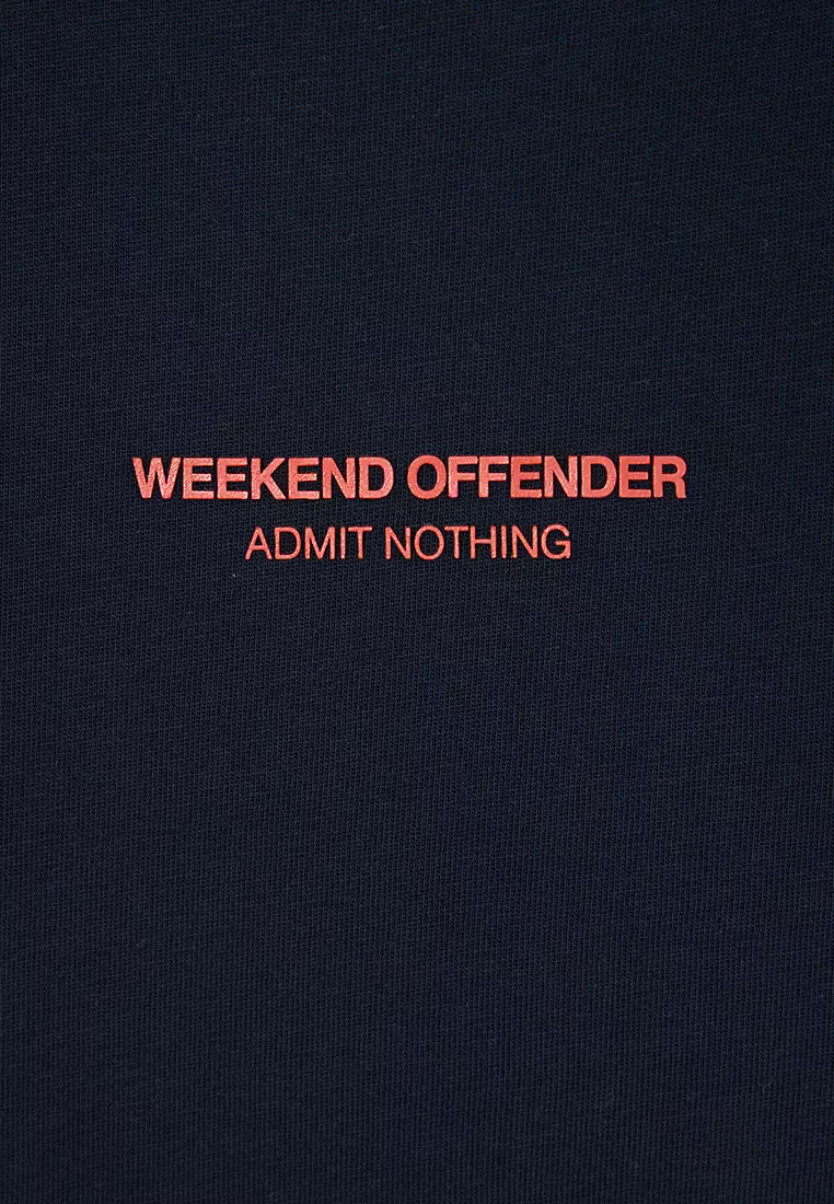 MENS NAVY/SUNSET MILLERGROVE WOAN TEE