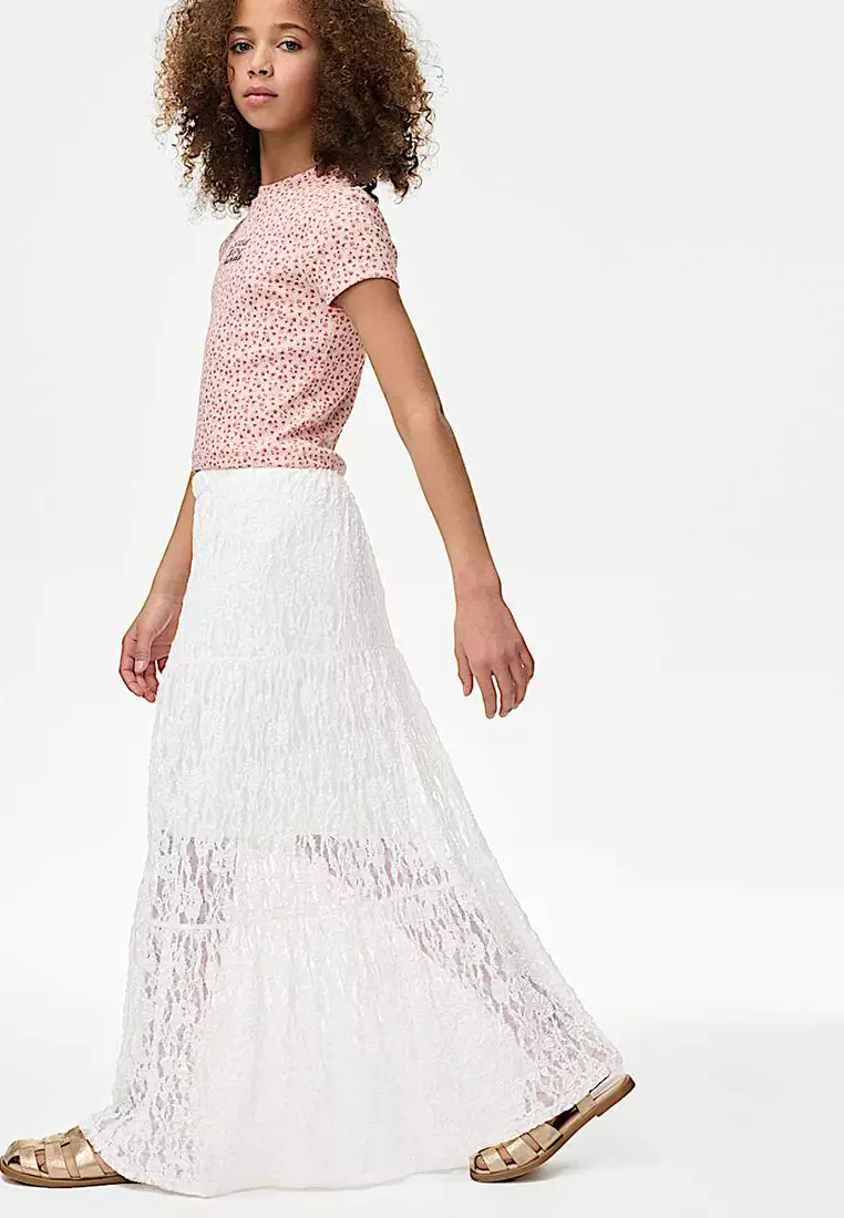 Lace Maxi Skirt