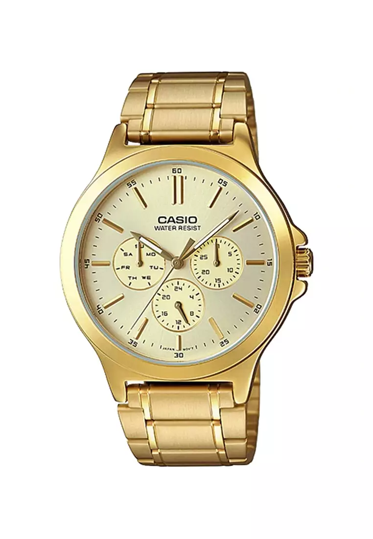 Casio deals chronograph gold