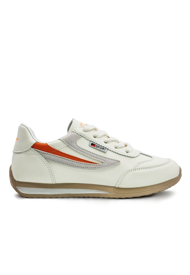 POLO HILL Ladies Casual Lace Up Athleisure Sneakers