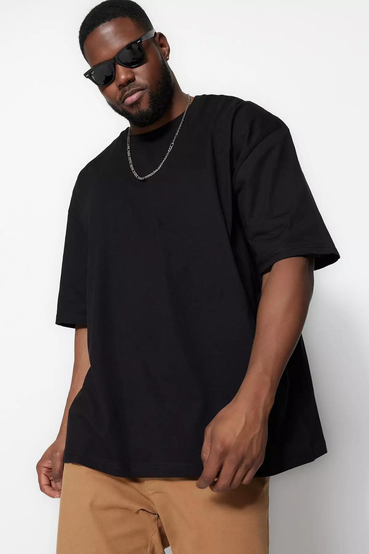 Plus Size Cotton T-Shirt