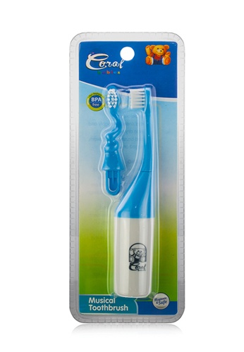 Coral Babies blue Coral Babies Soft Bristle Rattle Toothbrush A0311ESC8FF813GS_1
