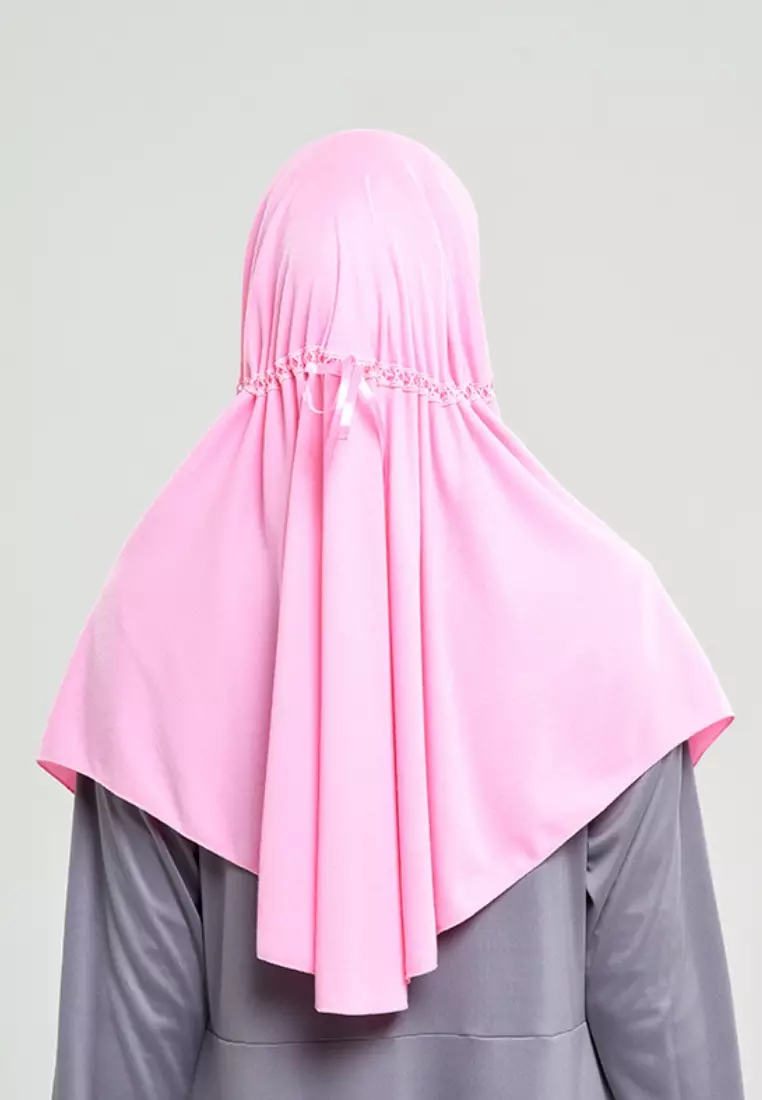 RABBANI - Kerudung Sekolah Instan Hemy KAA S - Rose