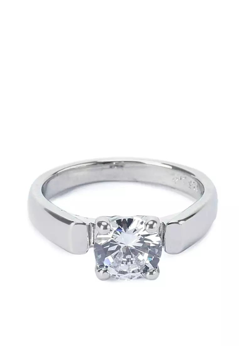 Ring Victoria Sterling Silver w/ Cubic Zirconia AAA+