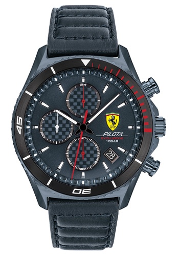 Scuderia Ferrari blue Scuderia Ferrari Pilota Evo Blue  Men's Watch (830774) 66798ACA3C2258GS_1
