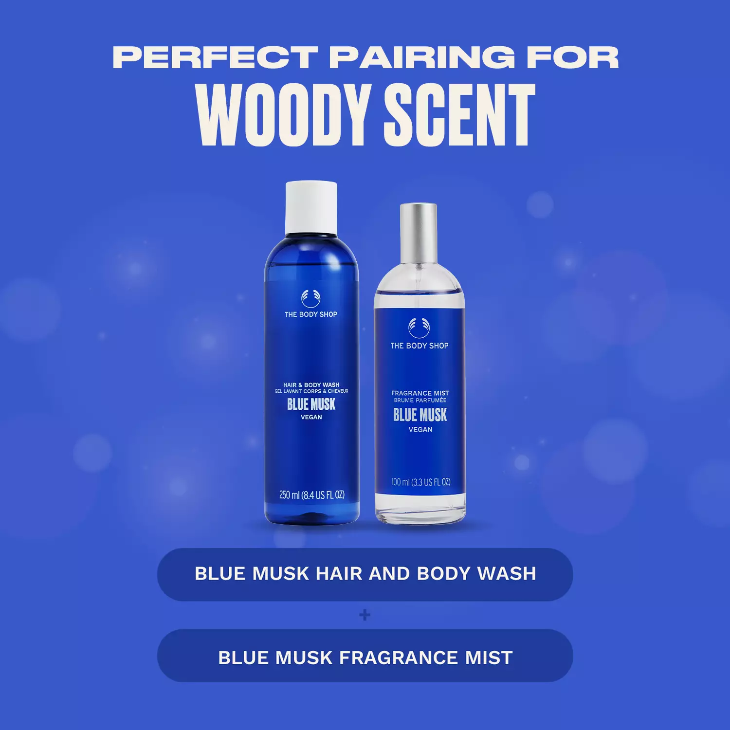 Blue Musk Fragrance Mist 100ML