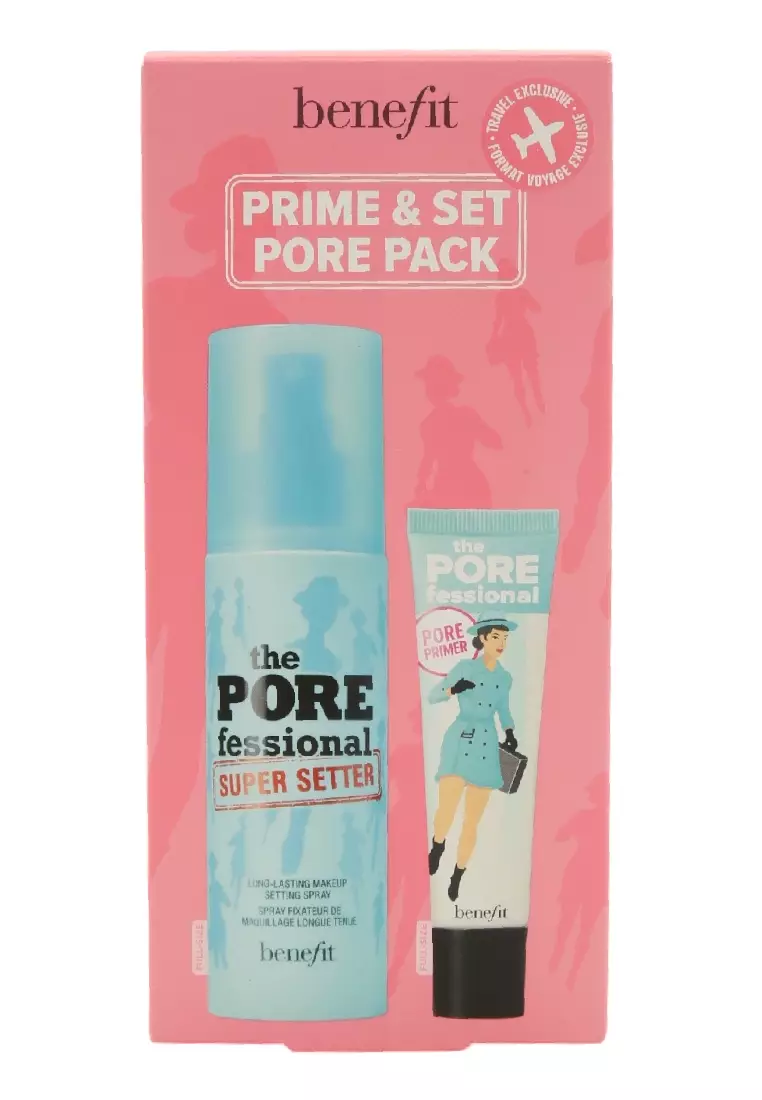 benefit PRIME & SET PORE SET