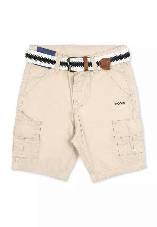 Boys Twill Short with Belt