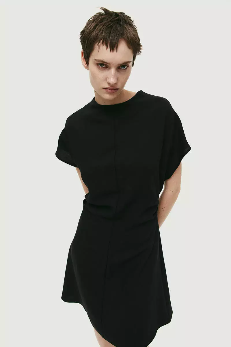 Tapered-waist dress
