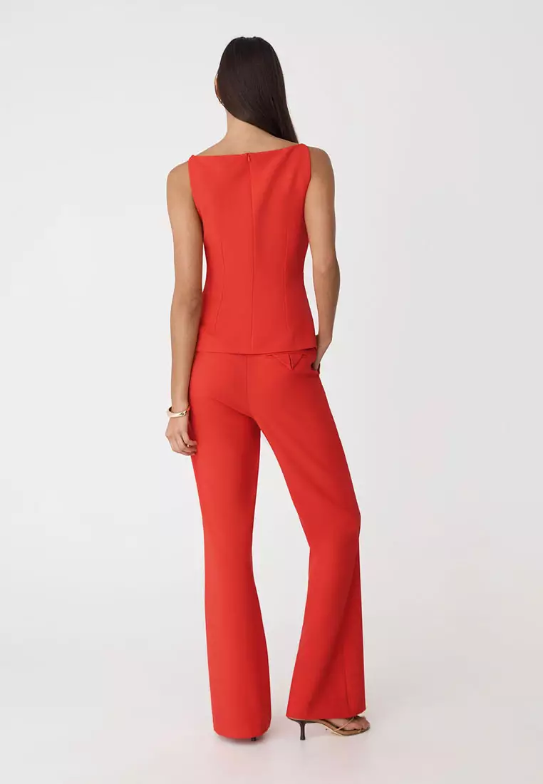 Hannah Stretch Bootleg Pants