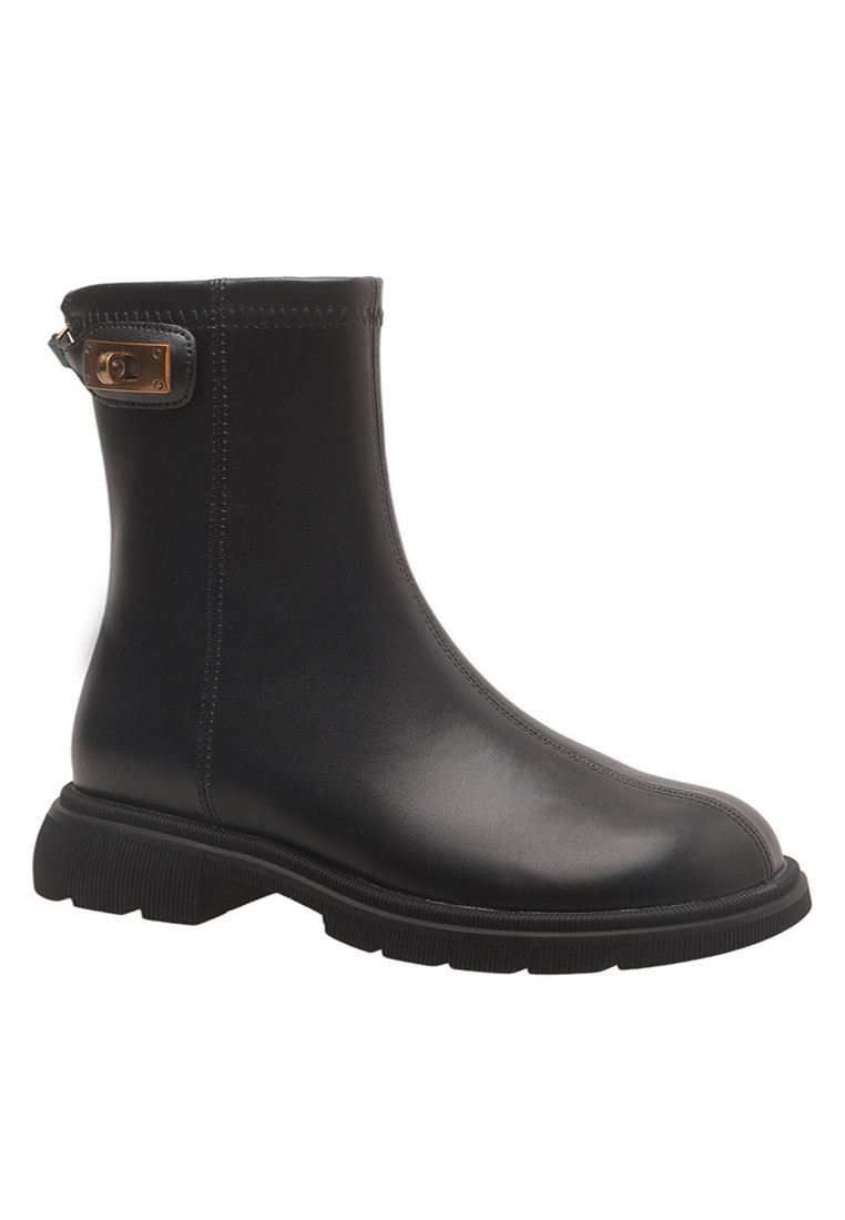 Platform Vintage Zipper Boots TLD8136-2