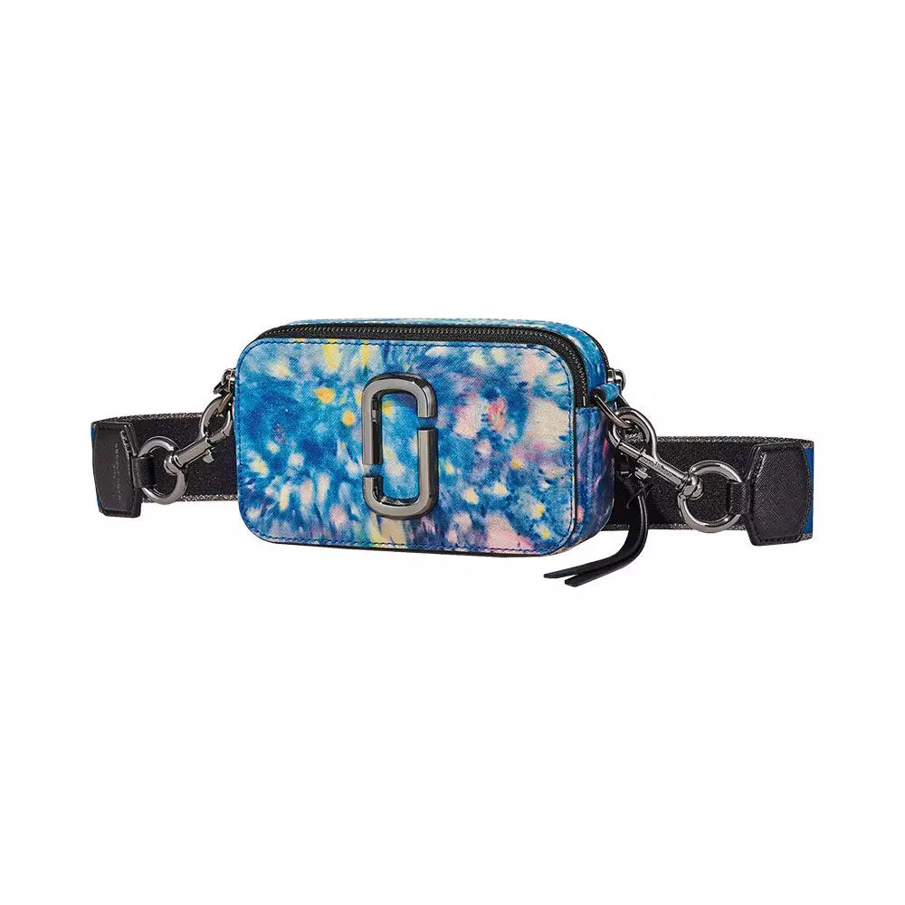 Jual MARC JACOBS Marc Jacobs The Snapshot Watercolor Camera Bag Blue