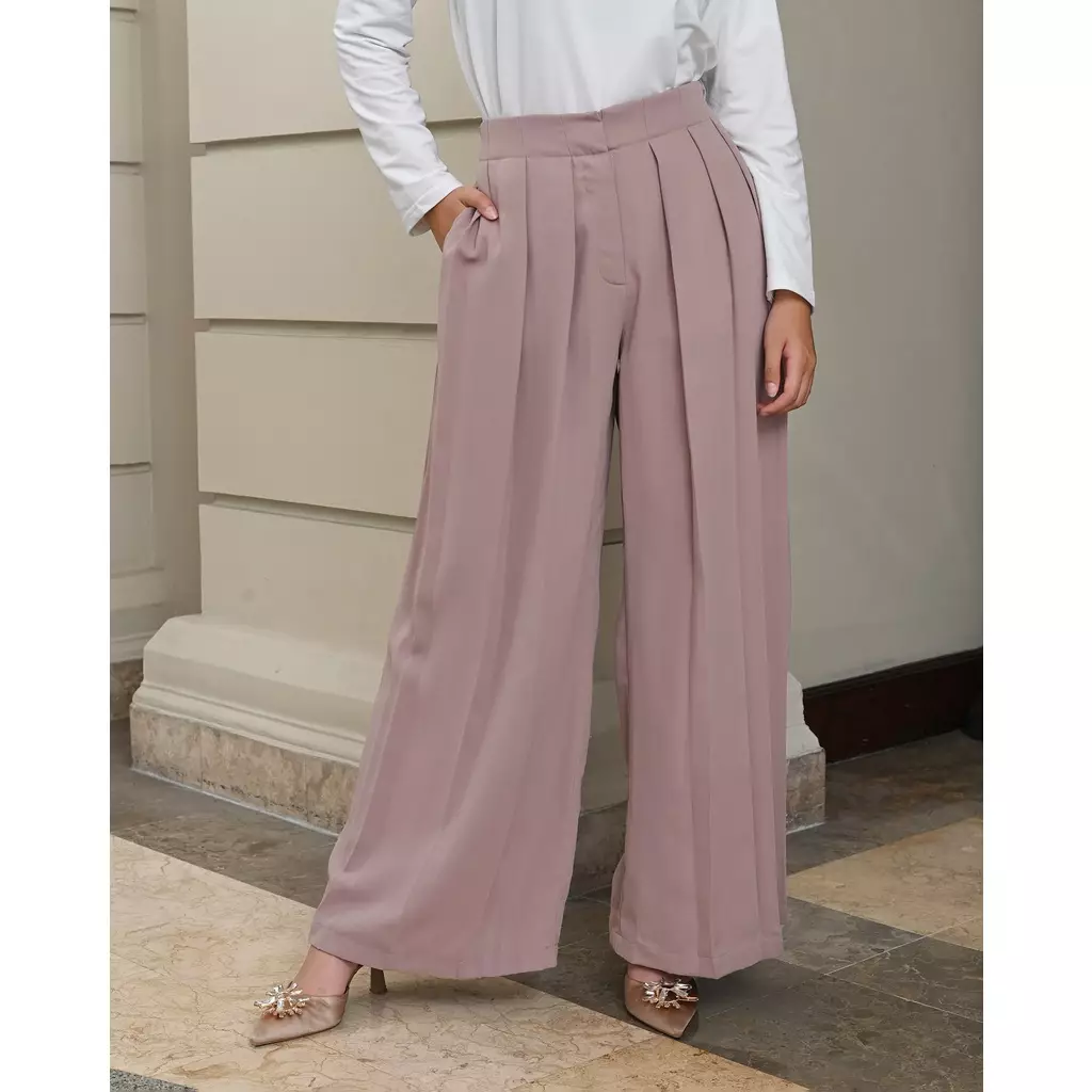 Geulis.id EDNA PANTS (3 warna) Bottom - MOCCA
