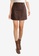 Heather brown Assorted Mini Skirt 243EAAA05D3615GS_1