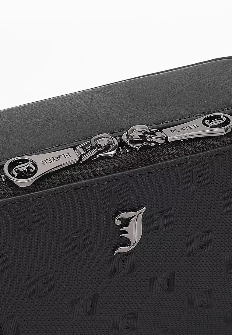 Men's Waist Bag / Belt Bag / Chest Bag - Black