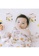 The Wee Bean multi Organic Cotton Baby Onesie Bodysuit - Lucky Cat Maneko-Neko 2508DKAA392687GS_4