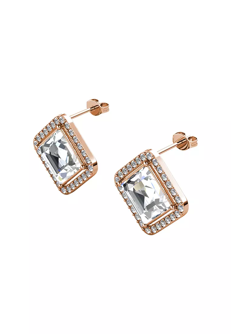 Bella Diamond Earring RG - Anting Crystal by Her Jewellery