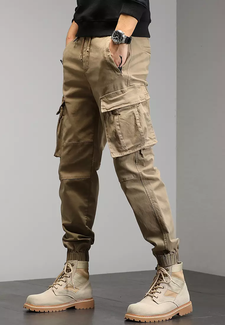 Functional Style Pockets Cargo Pants GJL606