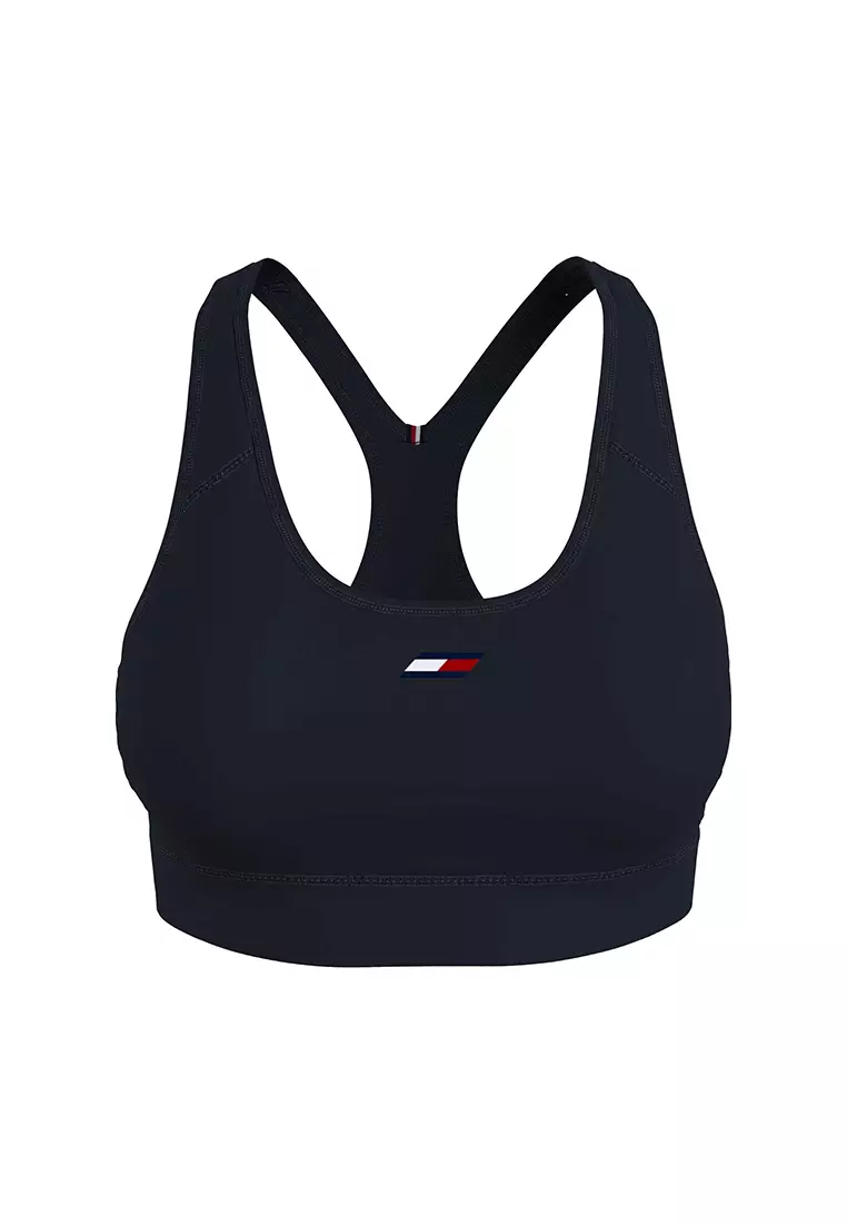 Tommy hilfiger women's essential logo mid intensity bra