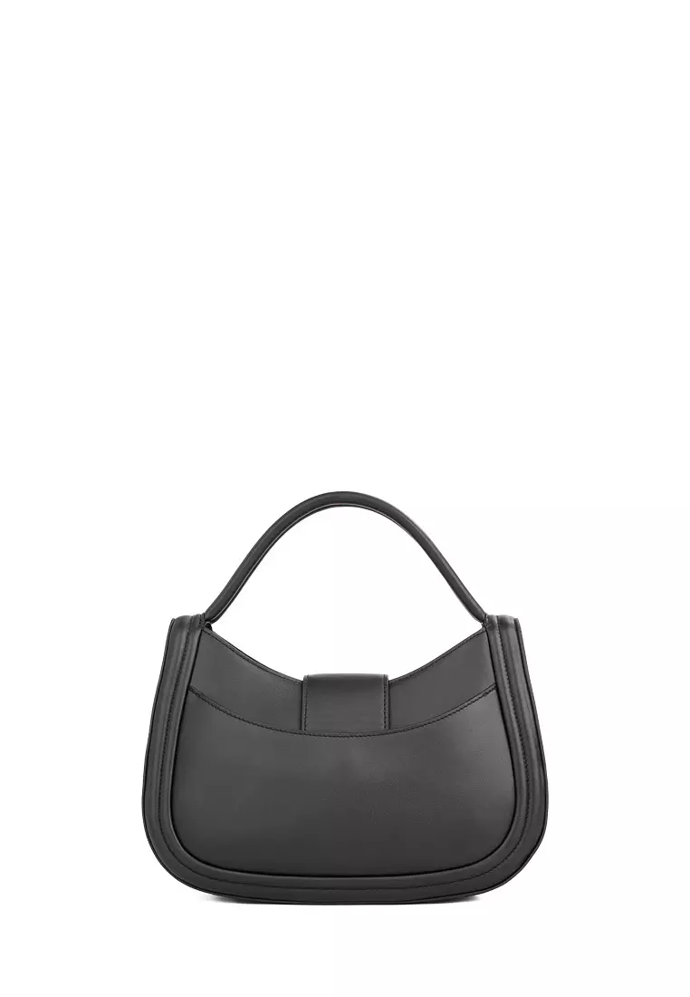 Braun Buffel Pommice Medium Top Handle Bag In Black