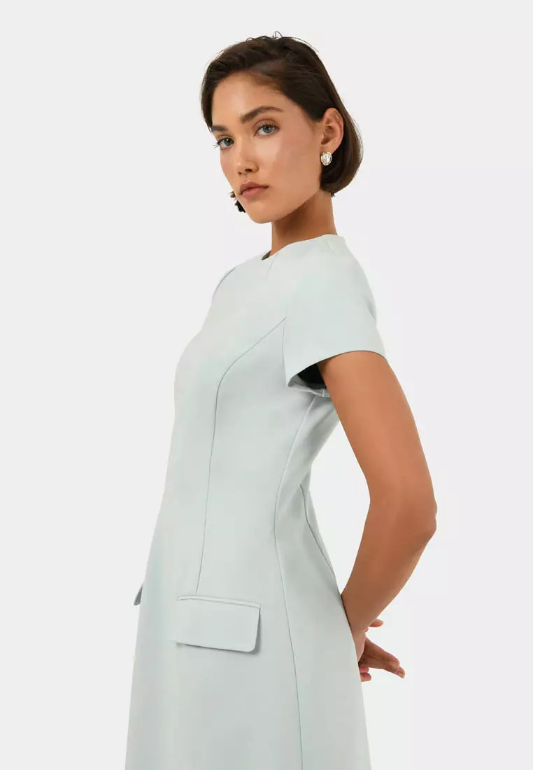 Sofia Panel Tailored Dress