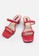 Benitz red Benitz BN 3245-05 Double strap sandal BE1FESHE951DE9GS_5