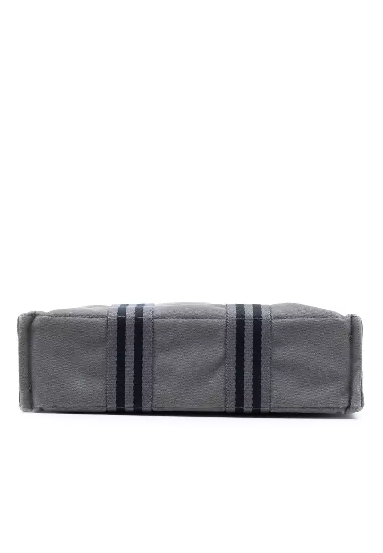 Pre-Loved Hermès Canvas Fourre Tout Pm