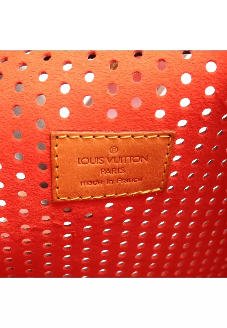 LOUIS VUITTON Monogram Perfo Musette Shoulder Bag Orange M95174 LV