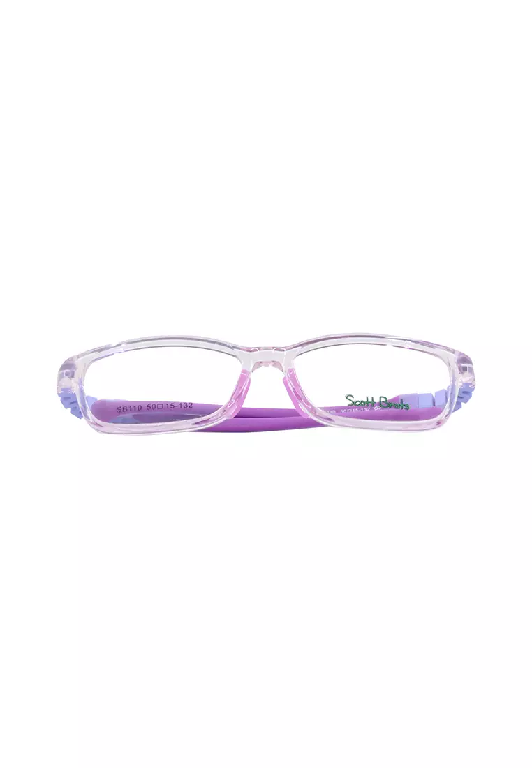 Kids Anti-Radiation Computer Eyeglasses SB110 C3 Clear / Purple