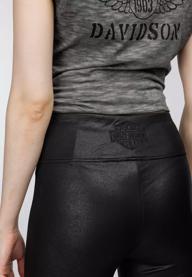 Harley-Davidson Nightrain Faux Leather Leggings